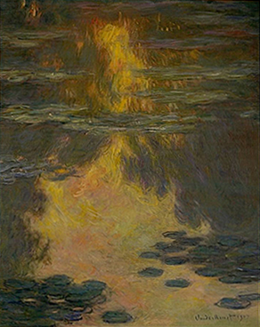 Monet’s Water Lillies(partial)